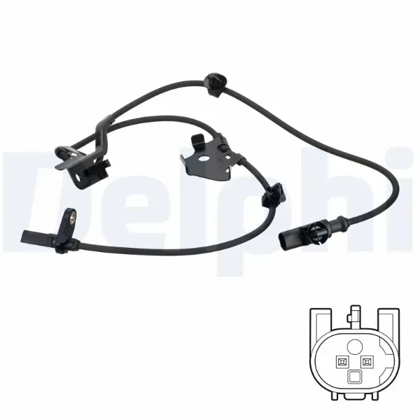Sensor ABS delantero izquierdo SS20753 Delphi