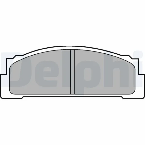 Pastillas de freno LP30 Delphi