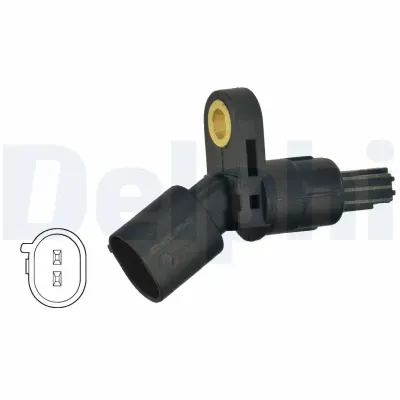 Sensor ABS trasero DELPHI SS20000
