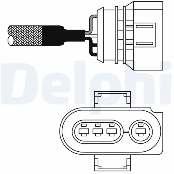 Sonda lambda ES1098012B1 Delphi