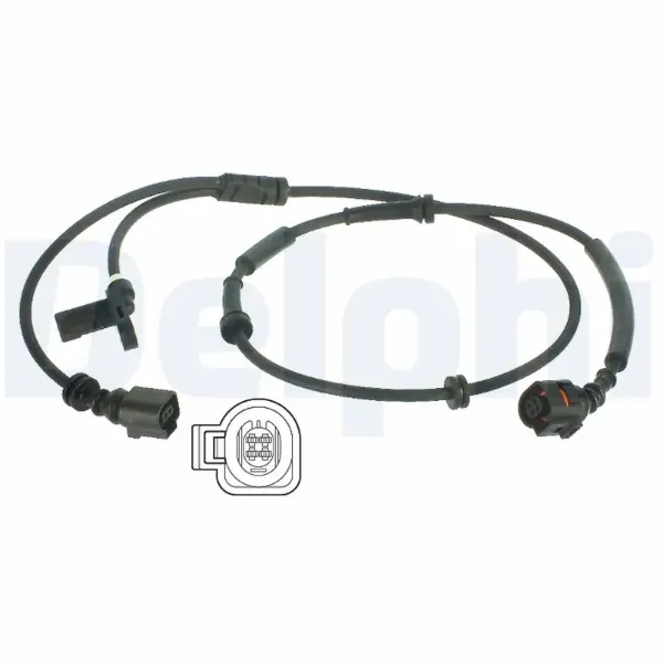 Sensor ABS trasero SS20122 Delphi