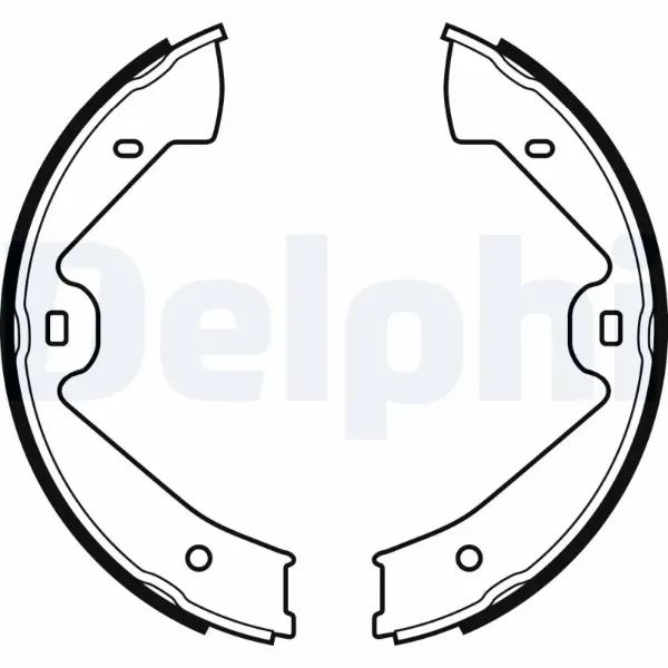 Zapatas de freno de mano LS2070 Delphi