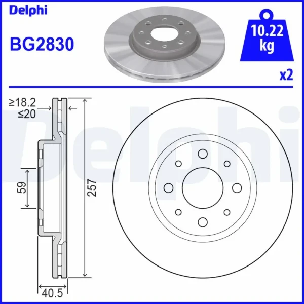 BG2830 Delphi