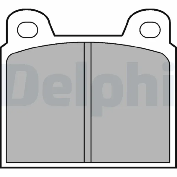 Pastillas de freno LP20 Delphi