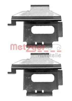 Juego de resortes de sujeción de pastillas de freno delanteras Mercedes Sprinter I 4-t