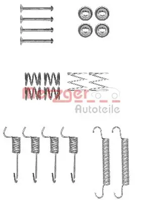 Kit de montaje de zapatas de freno traseras Hyundai Accent III