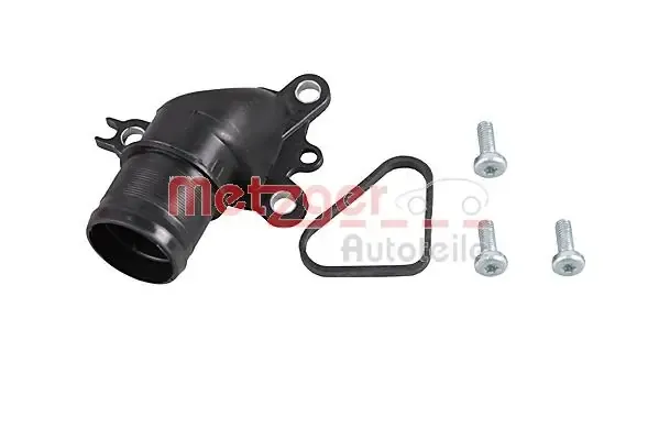 Brida del sistema de refrigeración (triple unión) 4010301 Metzger