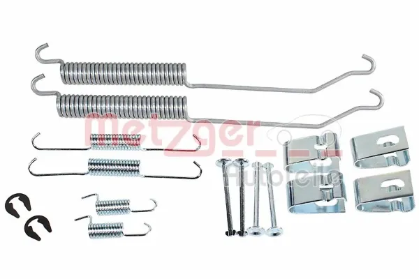 Kit de montaje de zapatas de freno traseras Nissan Navara NP300 III