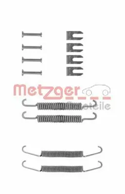 Kit de montaje de zapatas de freno traseras Fiat Panda I