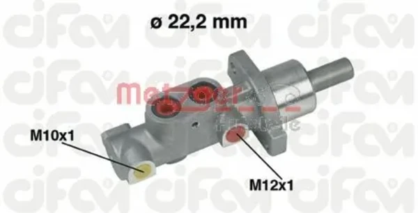 Cilindro principal de freno Peugeot 206 (2A/C)