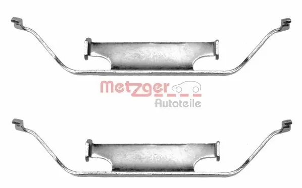 Juego de resortes de sujeción de pastillas de freno delanteras BMW 3 E46