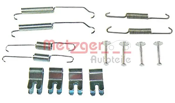 Kit de montaje de zapatas de freno traseras Ford Fiesta Mk6