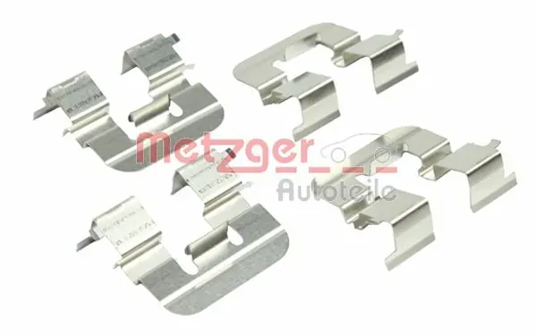 Juego de resortes de sujeción de pastillas de freno traseras KIA Cerato III