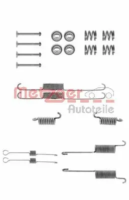 Kit de montaje de zapatas de freno traseras Ford Sierra II