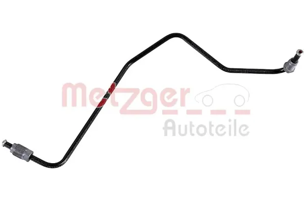 Tubo de freno trasero izquierdo 4120015 Metzger