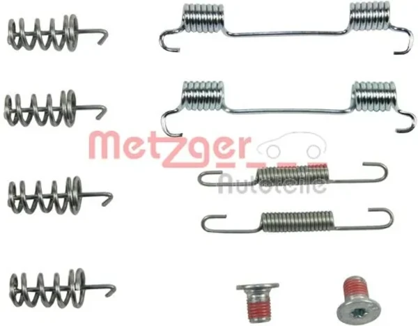 Juego de reparación, frenos traseros Mercedes C (W203)