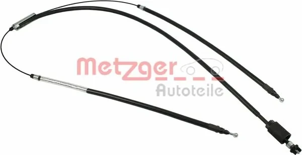 Cable de freno de mano, kit de coche METZGER 115843