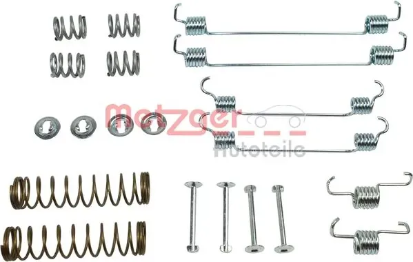 Kit de montaje de zapatas de freno traseras Citroen C3 I