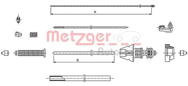 Silga de acelerador Fiat Scudo COMBINATO (220P)
