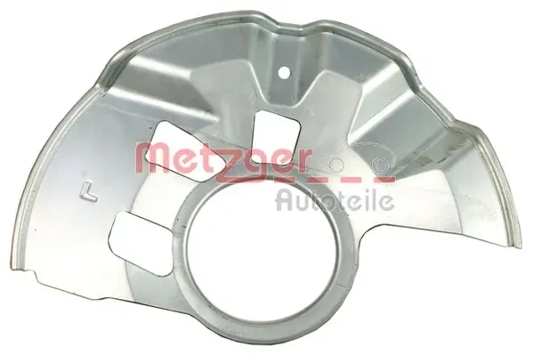 Protector del disco de freno delantero izquierdo 6115189 Metzger