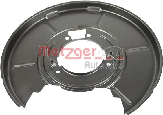 Protector de disco de freno trasero izquierdo 6115022 Metzger