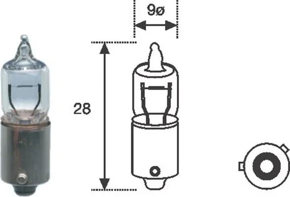 Bombilla 002701100000 Magneti Marelli