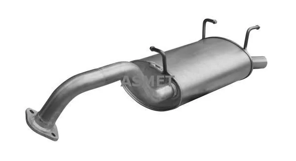 Silenciador trasero 14059 Asmet