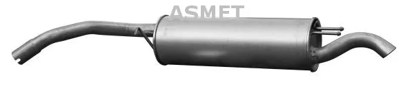 Silenciador trasero 16092 Asmet