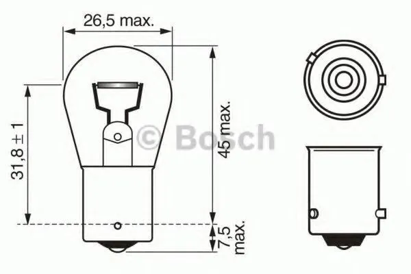 Bombilla 1987302502 Bosch