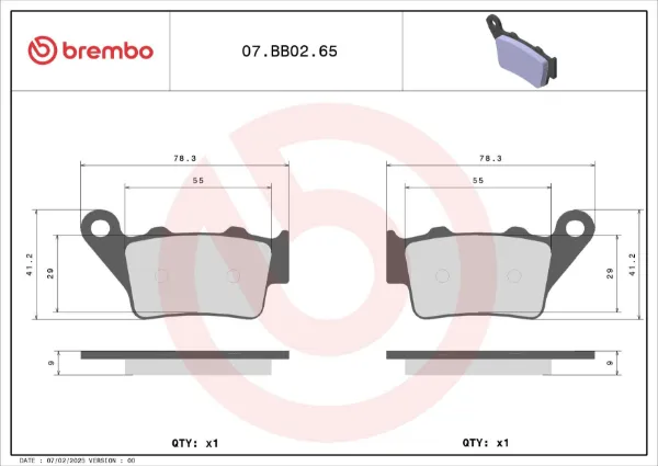  07BB0265 Brembo