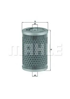 Filtro de combustible KX9 Mahle Original