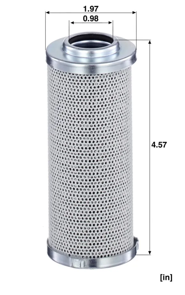 Filtro del sistema hidráulico HD5092X Mann-Filter