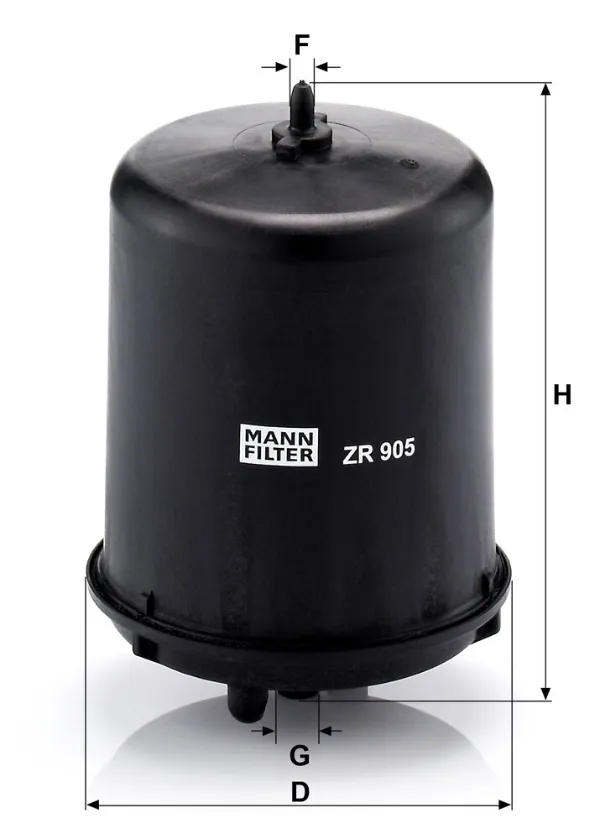 Filtro de aceite ZR905Z Mann-Filter
