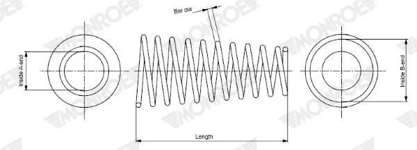 Muelle SP3161 Monroe