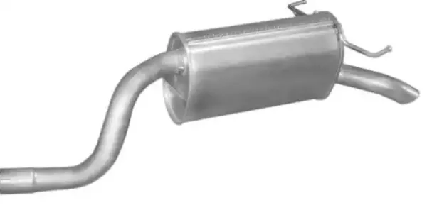 Silenciador trasero 07310 Polmostrow