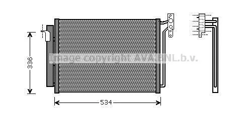 Condensador aire acondicionado BMW X5 E53
