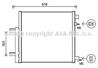 Condensador aire acondicionado Chevrolet Spark (Matiz) M300