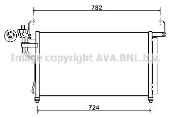 Condensador aire acondicionado Hyundai H-1 STAREX Starex