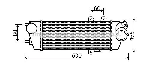 Intercooler Hyundai Elantra IV