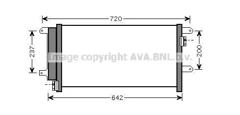 Condensador aire acondicionado Iveco Daily III