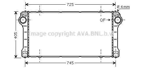 Intercooler Toyota Avensis III