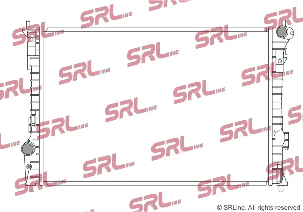 Radiador 3277084 Polcar