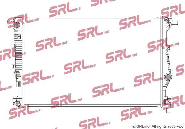 Radiador 34X4083 Polcar