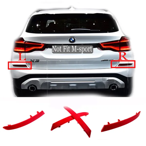 Reflector trasero izquierdo del parachoques 7419927 BMW