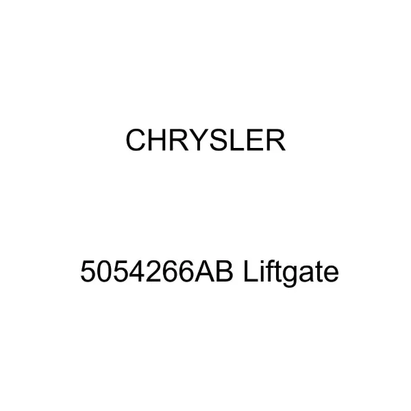 Puerta trasera 5054266AB Chrysler