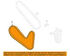 Correa de alternador BT4Z8620A Ford