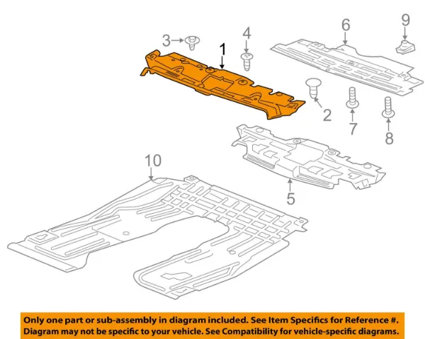 Cubierta superior del panel frontal (soporte del radiador) 95026204 General Motors