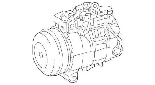 Compresor de aire acondicionado 0008303702 Mercedes