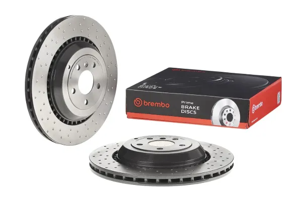 Disco de freno trasero A1644230812 Mercedes