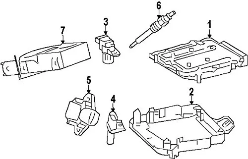Sensor de presión de sobrealimentación 0061539928 Mercedes